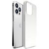 Etui 3MK Hardy Silicone MagCase do Apple iPhone 13 Pro Srebrno-biały