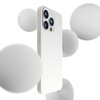 Etui 3MK Hardy Silicone MagCase do Apple iPhone 13 Pro Srebrno-biały Gwarancja 12 miesięcy