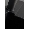 Zlewozmywak jednokomorowy z ociekaczem ICEBERG San ZZB1411ABM Onyx 50x59 + Bateria Szerokość [cm] 59