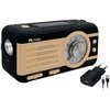 Radio ELTRA Sahara WB-1 Solarne Przenośne Czarno-beżowe Zakresy fal radiowych AM