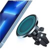 Uchwyt na telefon CRONG Carclip Magnetic MagSafe Czarny Miejsce montażu Kratka nawiewu