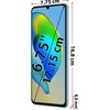 Smartfon ZTE Blade A72S 3/128GB 6.75" Niebieski Aparat Tylny 50 Mpx + 2x2 Mpx, Przedni 5 Mpx