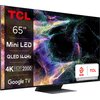 Telewizor TCL 65C845 65" MINILED 4K 144Hz Google TV Dolby Vision Dolby Atmos HDMI 2.1