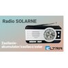 Radio ELTRA Biwak Solarne Przenośne Czarno-białe Radio Analogowe