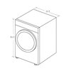 Pralka FINLUX FW-F0D1271W0PL 7kg 1200 obr Funkcje parowe Nie