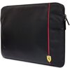 Etui na laptopa FERRARI Sleeve Carbon&Smooth 14 cali Czarny Pasuje do laptopa [cal] 14