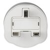 Adapter podróżny HAMA Core 223433 (Europa - Wielka Brytania) Kolor Biały