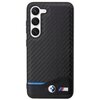 Etui BMW Leather Carbon do Samsung S23+ S916 Czarny Model telefonu Galaxy S23+ 5G