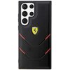 Etui FERRARI Hot Stamp Lines do Samsung S23 Ultra Czarny Model telefonu Galaxy S23 Ultra 5G