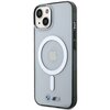 Etui BMW Silver Ring MagSafe do Apple iPhone 14 Przezroczysty Seria telefonu iPhone