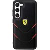 Etui FERRARI Hot Stamp Lines do Samsung Czarny Model telefonu Galaxy S23 5G