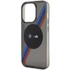 Etui BMW Tricolor Stripes MagSafe do Apple iPhone 14 Pro Max Szary Typ Etui nakładka