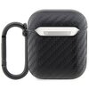 Etui na słuchawki BMW Carbon Double Metal Logo do Apple AirPods 1/2 Czarny Kompatybilność Apple AirPods 1 gen