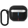 Etui na sluchawki BMW Leather Curved Line do Apple AirPods 3 Czarny Kompatybilność Apple AirPods 3 gen