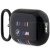 Etui na słuchawki BMW Multiple Colored Lines do Apple AirPods Pro 2 Czarny Możliwość ładowania Nie