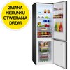 Lodówka AMICA FK299.2FTZHAA No Frost 180cm Czarna Bezszronowa (No Frost) Pełny No Frost