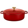 Garnek BALLARINI Bellamonte Czerwony 31 cm Przeznaczenie Kuchnie ceramiczne