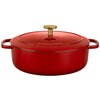 Garnek BALLARINI Bellamonte Czerwony 31 cm Przeznaczenie Kuchnie ceramiczne