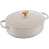 Garnek żeliwny BALLARINI Bellamonte Beżowy 31 cm