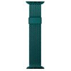 Pasek PURO Loop Band do Apple Watch 42/44/45mm Zielony Materiał Nylon