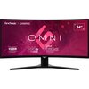 Monitor VIEWSONIC VX3418-2KPC (VS18571) 34" 3440x1440px 144Hz 1 ms Curved