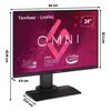 Monitor VIEWSONIC XG2431 (VS18533) 23.8" 1920x1080px IPS 240Hz 0.5 ms [MPRT] Przeznaczenie Dla gracza