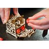 Zabawka drewniana UGEARS Mechaniczne modele 3D Pojemnik na kostki 70072 (62 elementy) Gwarancja 24 miesiące