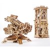 Zabawka drewniana UGEARS Mechaniczne modele 3D Wieża Arkbalista 70048 (292 elementy) Wymiary po złożeniu [cm] 9 x 8.1 x 14.2