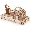 Zabawka drewniana UGEARS Mechaniczne modele 3D Silnik pneumatyczny 70009 (81 elementów) Seria Mechaniczne modele