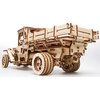 Zabawka drewniana UGEARS Mechaniczne modele 3D Ciężarówka UGM-11 70015 (420 elementów) Wymiary po złożeniu [cm] 34 x 14 x 13
