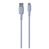 Kabel USB - USB-C PURO Icon Soft Cable 1.5 m Niebieski