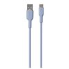 Kabel USB - USB Typ-C PURO Icon Soft Cable 1.5 m Niebieski