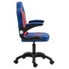 Fotel COBRA Junior Pro Czerwono-niebieski Wysokość siedziska [cm] 43 - 53