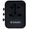 Adapter podróżny VERBATIM UTA-01 2 x USB (Globalny) Kolor Czarny