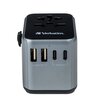 Adapter podróżny VERBATIM UTA-03 2 x USB 3 x USB-C (Globalny) Typ Podróżny