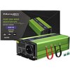 Przetwornica QOLTEC Monolith 12V na 230V 300W/600W Czysta sinusoida Zakres napięcia wejściowego [V] 10.5 - 15.5