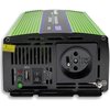 Przetwornica QOLTEC Monolith 12V na 230V 600W/1200W Czysta sinusoida Zielony Moc [W] 600