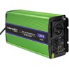 Przetwornica QOLTEC Monolith 12V na 230V 600W/1200W Czysta sinusoida Zielony Liczba gniazd [szt.] 1 x SCHUKO