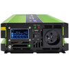 Przetwornica QOLTEC Monolith 12V na 230V 1000W/2000W Czysta sinusoida Zielony Moc [W] 1000