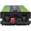 Przetwornica QOLTEC Monolith 12V na 230V 1000W/2000W Czysta sinusoida Zielony Napięcie wyjściowe (maks.) [V] 250