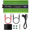 Przetwornica QOLTEC Monolith 12V na 230V 1000W/2000W Czysta sinusoida Zielony Liczba gniazd [szt.] 1 x USB