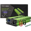 Przetwornica QOLTEC Monolith 12V na 230V 1000W/2000W Czysta sinusoida Zielony Ochrona Zabezpieczenie nadnapięciowe