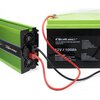 Przetwornica QOLTEC Monolith 12V na 230V 1000W/2000W Czysta sinusoida Zielony Zakres napięcia wejściowego [V] 10.5 - 15.5