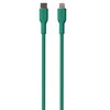 Kabel USB Typ-C - Lightning PURO Icon Soft Cable 1.5 m Zielony Typ USB-C - Lightning
