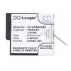 Akumulator CAMERON SINO 1250 mAh do GoPro Hero 5/6/7 Black Liczba szt w opakowaniu 1