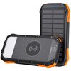 Powerbank solarny CHOETECH B659 10000mAh 5W Czarno-pomarańczowy Prąd wyjściowy [A] 2.1