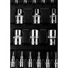 Klucze nasadowe NEO TOOLS CRV 10-066 (110 elementów) Zawartość zestawu 13 x nasadka sześciokątna 1/4 cala