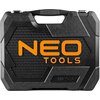 Klucze nasadowe NEO TOOLS CRV 10-066 (110 elementów) Rozmiar klucza [cal] 1/4