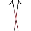 Kijki trekkingowe ENERO Adventure (64 - 135 cm) Czerwono-czarny