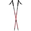 Kijki trekkingowe ENERO Adventure (64 - 135 cm) Czerwono-czarny